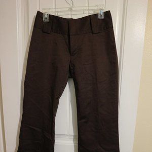Banana Republic - chocolate brown pants - size 2